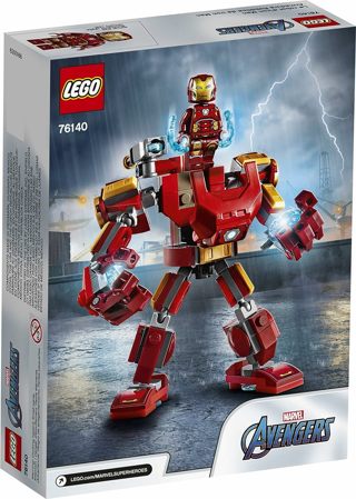 FACTORY SEALED - LEGO SET - Marvel Avengers Iron Man Mech 76140 - YEAR 2020 (148 Pieces) [LT01]