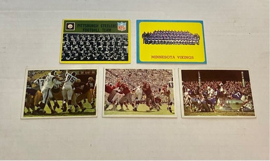 Vintage Team Football Card Lot!