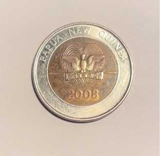 2008 Papua New Guinea 2 Kina Coin