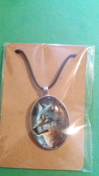 wolf necklace free shipping