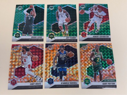 2020-2021 Panini Mosaic basketball lot