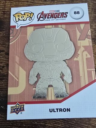 Upperdeck Funko Pop Ultron Silver card