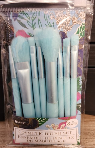 NEW - PURE - 8 piece - Cosmetic Brush Set