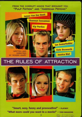 The Rules of Attraction - DVD starring James Van Der Beek, Shannyn Sosamon, Kip Pardue