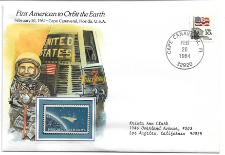 History of Flight cover: First American to Orbit the Earth