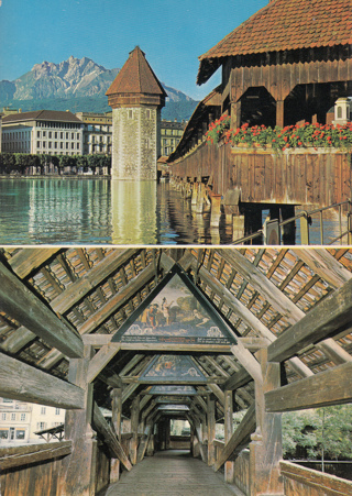 Vintage Postcard  Luzern, Switzerland (2)