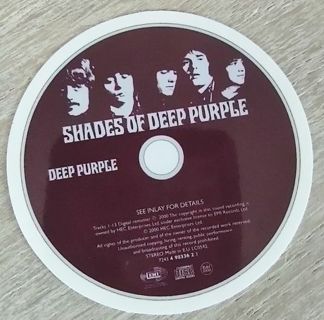 Shades of deep purple and LP record laptop computer sticker Xbox PS4 hard hat toolbox guitar