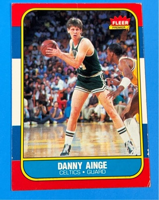 1986-87 Fleer Danny Ainge #4 (RC) 