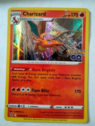 Charizard 010/078 rare holo pokemon