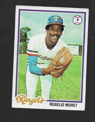 1978 TOPPS ROGELIO MORET #462