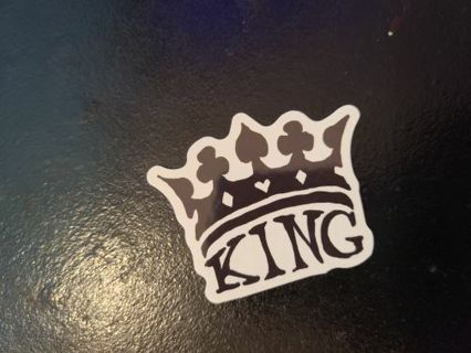 King Sticker