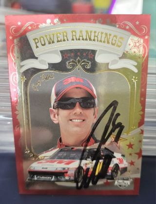 Nascar Greg Biffle autographed card