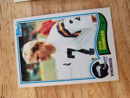 1982 Topps Vikings Rick Danmeier