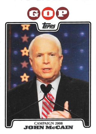  2008 Topps Campaign 2008 #JM John McCain