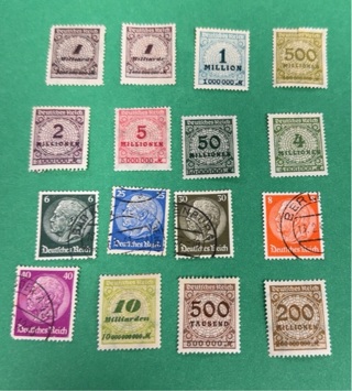 Germany stamp lot