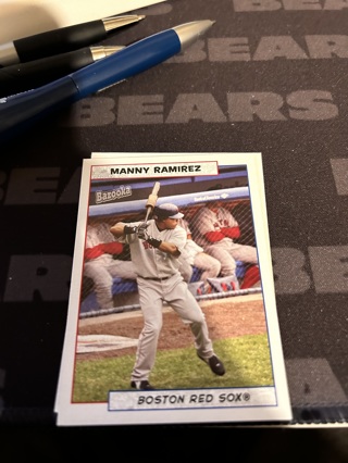 2005 bazooka manny ramirez