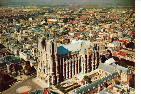 Vintage Postcard Cathedral, Notre Dame, France