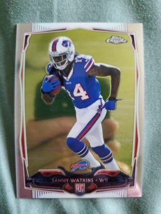 2014 Topps Chrome Rookie Sammy Watkins