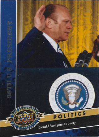 2009 Upper Deck 20th Anniversary #2246 Gerald Ford