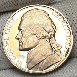 1983-S PROOF JEFFERSON NICKEL 