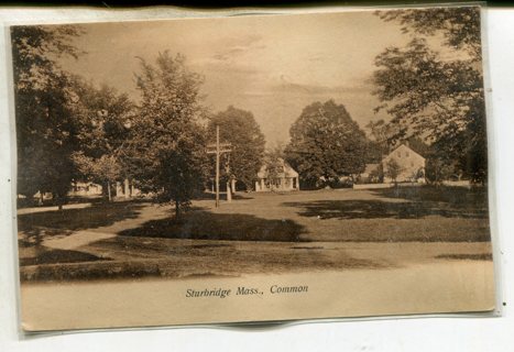 1900-1910 Sturbridge, Ma. Common-RPPC Postcard