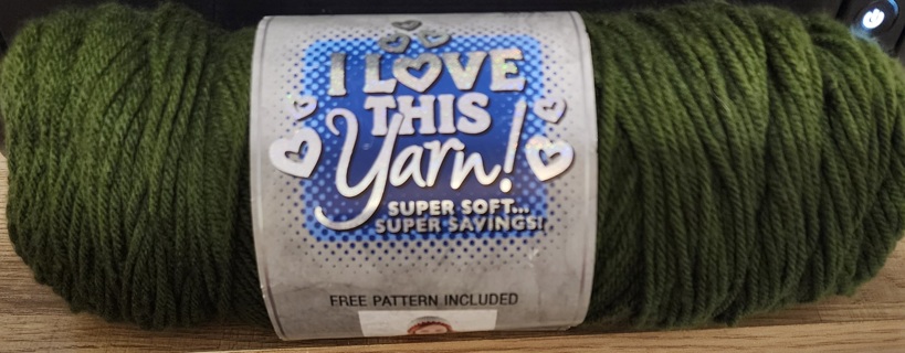 I Love This Yarn! Yarn - "Dark Olive" 