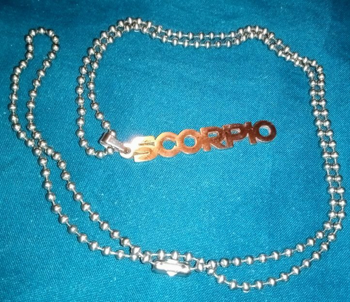 Free: Scorpio necklace