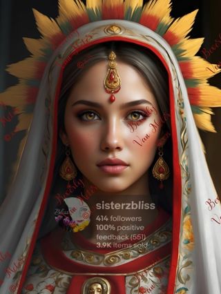 Listia Digital Collectible: Virgen de Guadalupe #01