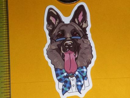 Dog Cute new vinyl laptop sticker no refunds regular mail very nice quality