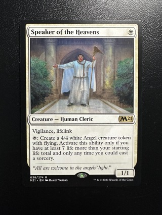 Speaker of the Heavens MTG M21 2021 Core Set Card