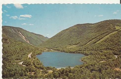 Vintage Unused Postcard: i: Echo Lake, Franconia Notch, NH