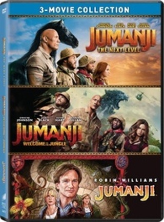 Jumanji 3 Movie Collection- Digital Code Only- No Discs