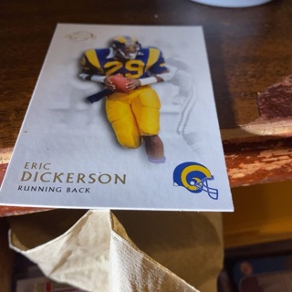 2011 topps legends Eric Dickerson football card 