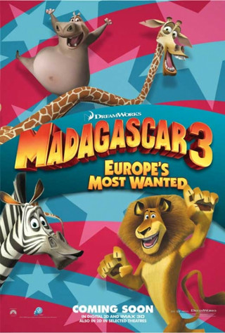  "Madagascar 3 Europe's Most Wanted" HD Vudu or Movies Anywhere