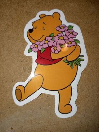 Cute nice vinyl sticker no refunds regular mail only Very nice quality!