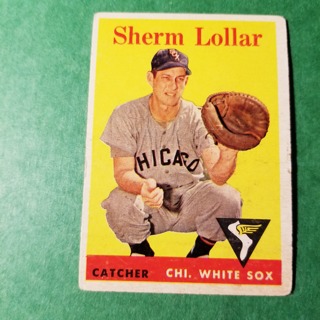 1958 - TOPPS BASEBALL CARD NO. 267 - SHERM LOLLAR  - WHITE SOX