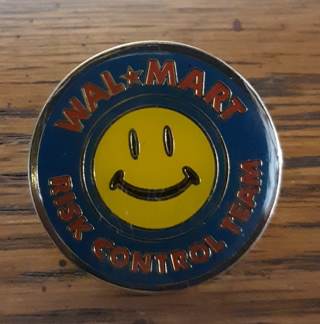 WalMart Vest Pin