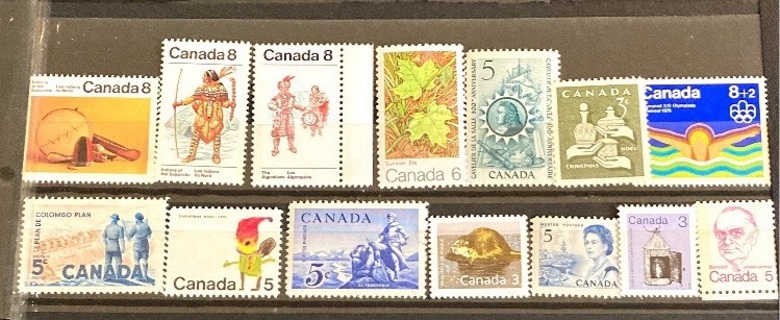 Canada MNH Vintage Stamps 