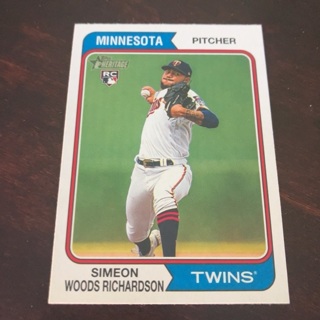 2023 Topps Heritage - [Base] #65.1 Simeon Woods Richardson