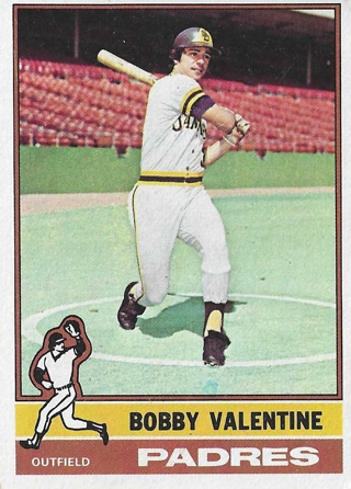 1976 Topps Bobby Valentine #366