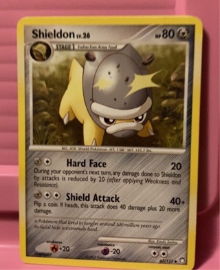 Shieldon Pokemon Card