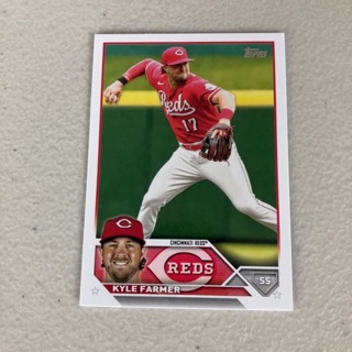 2023 Topps Series 1 - [Base] #33 Kyle Farmer