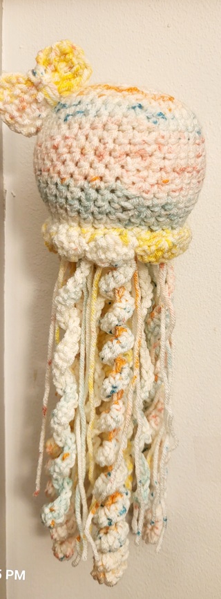 Crochet Amigurumi Jelly Fish So Darn Cute {PLEASE READ DESCRIPTION}