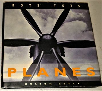 2000 "Boys' Toys PLANES" small hardcover book - 5 1/4" x 5 1/4" - 111 pages - VG condition