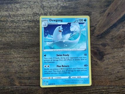 Pokemon Lost Origin non holo rare Dewgong