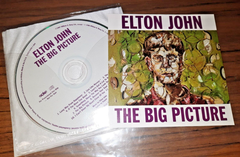 ELTON JOHN - THE BIG PICTURE MUSIC CD