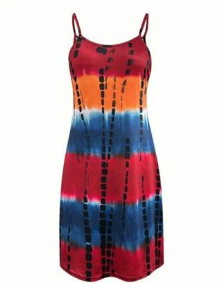 Women's XL-XXL Tie Dye Dress 16/18W