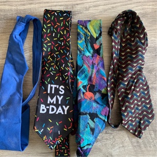 Lot Of 4 Men’s Dress Ties