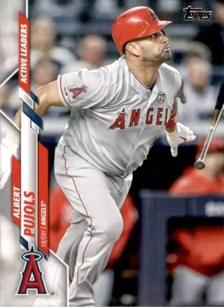 Albert Pujols 2020 Topps Update #U-259 Tw8071 Baseball Card