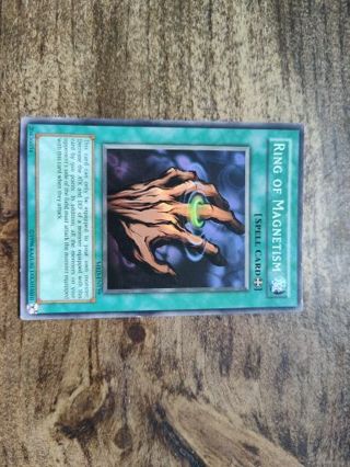 Yu-Gi-Oh Card Ritual Spell: Ring of Magnetism unlimited